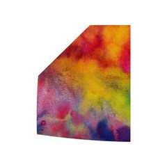 Colorful watercolors texture                                                 Women s Button Up Puffer Vest from ArtsNow.com Right Pocket