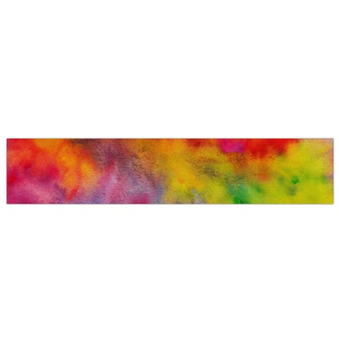 Colorful watercolors texture                                                    Flano Scarf from ArtsNow.com Front