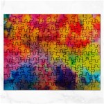 Colorful watercolors texture                                                    Jigsaw Puzzle (Rectangular)