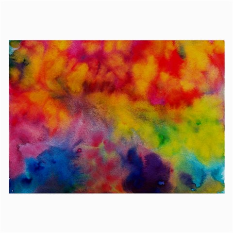 Colorful watercolors texture                                                    Large Glasses Cloth from ArtsNow.com Front