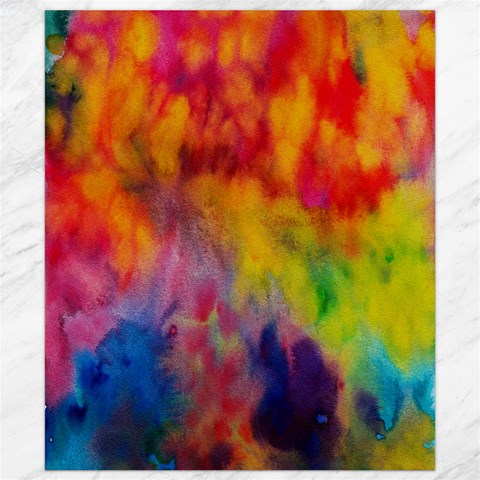 Colorful watercolors texture                                                    Canvas 8  x 10  from ArtsNow.com 8.15 x9.66  Canvas - 1