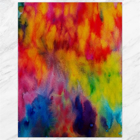 Colorful watercolors texture                                                    Canvas 12  x 16  from ArtsNow.com 11.86 x15.41  Canvas - 1
