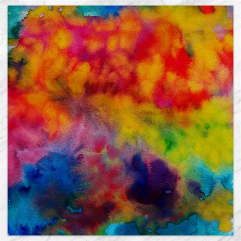 Colorful watercolors texture                                                    Canvas 20  x 20  from ArtsNow.com 19 x19.27  Canvas - 1