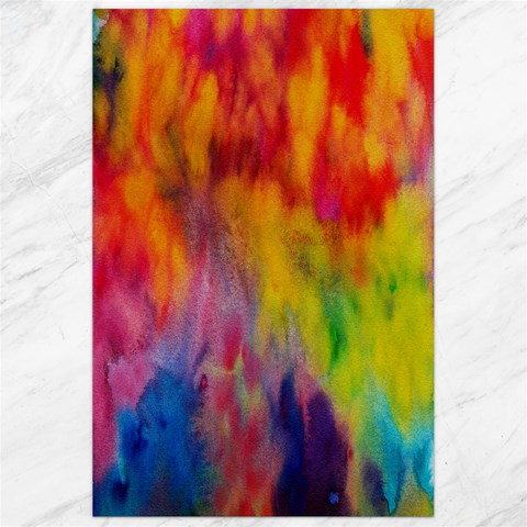 Colorful watercolors texture                                                    Canvas 24  x 36  from ArtsNow.com 23.35 x34.74  Canvas - 1