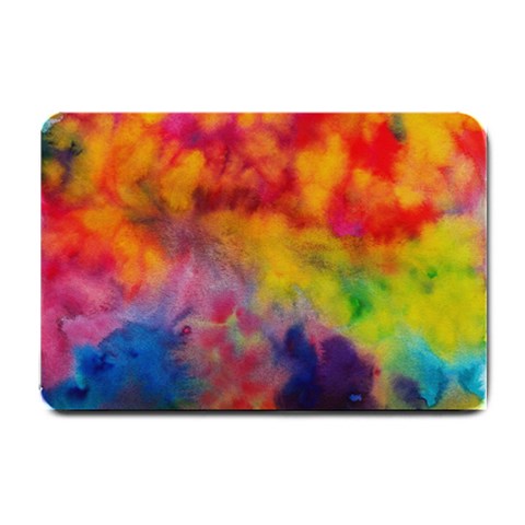 Colorful watercolors texture                                                    Small Doormat from ArtsNow.com 24 x16  Door Mat