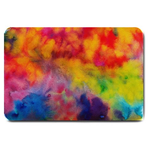 Colorful watercolors texture                                                    Large Doormat from ArtsNow.com 30 x20  Door Mat