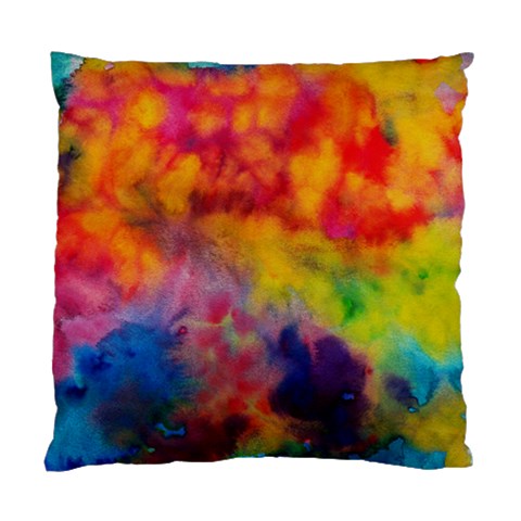 Colorful watercolors texture                                                   Standard Cushion Case (Two Sides) from ArtsNow.com Front