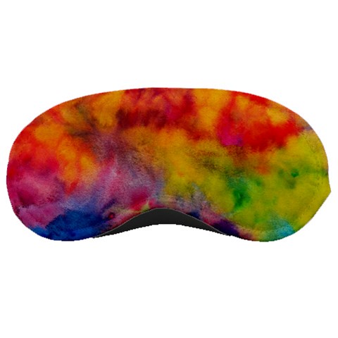 Colorful watercolors texture                                                    Sleeping Mask from ArtsNow.com Front