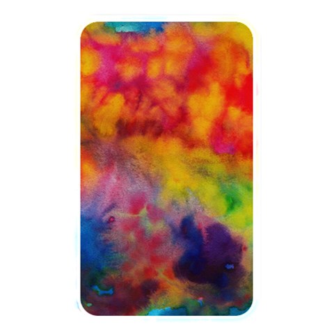 Colorful watercolors texture                                                    Memory Card Reader (Rectangular) from ArtsNow.com Front