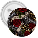 Seamless Vector Pattern 3  Buttons