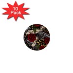 Seamless Vector Pattern 1  Mini Buttons (10 pack) 