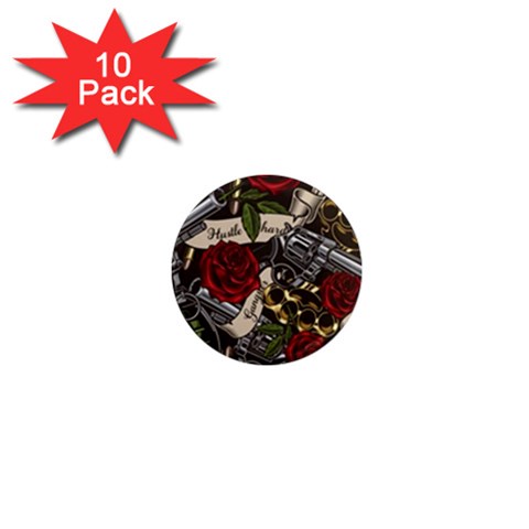 Seamless Vector Pattern 1  Mini Magnet (10 pack)  from ArtsNow.com Front
