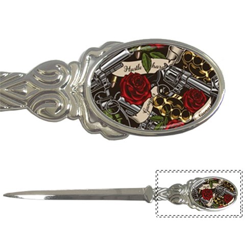 Seamless Vector Pattern Letter Opener from ArtsNow.com Front