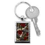 Seamless Vector Pattern Key Chain (Rectangle)