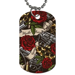 Seamless Vector Pattern Dog Tag (Two Sides) from ArtsNow.com Front