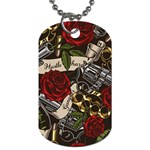 Seamless Vector Pattern Dog Tag (Two Sides)