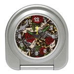 Seamless Vector Pattern Travel Alarm Clock