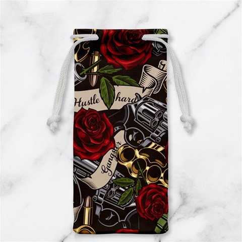 Seamless Vector Pattern Jewelry Bag from ArtsNow.com Front
