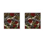 Seamless Vector Pattern Cufflinks (Square)
