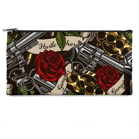 Seamless Vector Pattern Pencil Case from ArtsNow.com Front