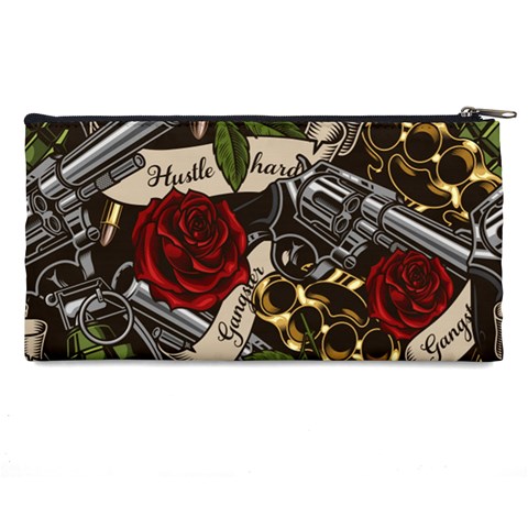 Seamless Vector Pattern Pencil Case from ArtsNow.com Back