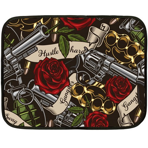 Seamless Vector Pattern Double Sided Fleece Blanket (Mini)  from ArtsNow.com 35 x27  Blanket Front