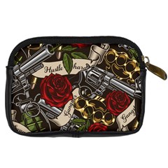 Seamless Vector Pattern Digital Camera Leather Case from ArtsNow.com Back