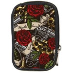 Seamless Vector Pattern Compact Camera Leather Case