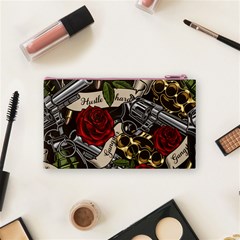 Seamless Vector Pattern Cosmetic Bag (Small) from ArtsNow.com Back