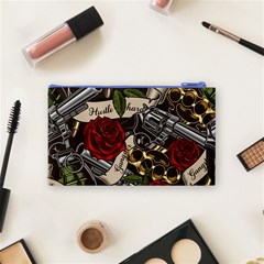Seamless Vector Pattern Cosmetic Bag (Small) from ArtsNow.com Back