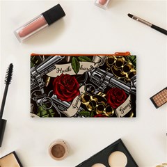 Seamless Vector Pattern Cosmetic Bag (Small) from ArtsNow.com Back