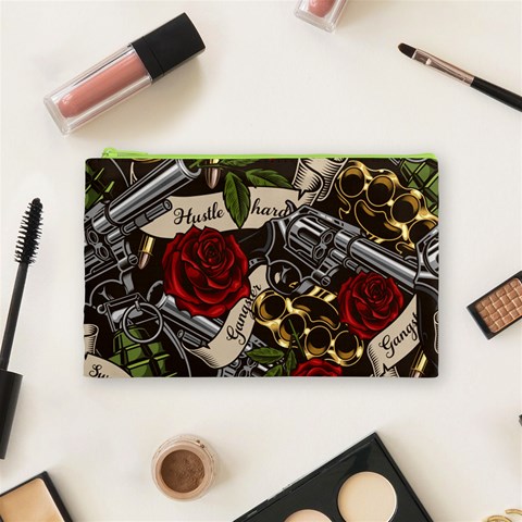 Seamless Vector Pattern Cosmetic Bag (Medium) from ArtsNow.com Front
