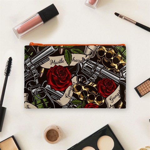 Seamless Vector Pattern Cosmetic Bag (Medium) from ArtsNow.com Front