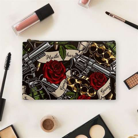 Seamless Vector Pattern Cosmetic Bag (Medium) from ArtsNow.com Front