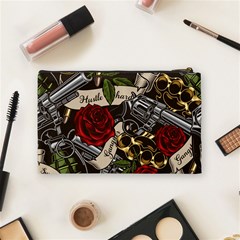 Seamless Vector Pattern Cosmetic Bag (Medium) from ArtsNow.com Back
