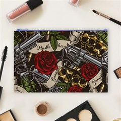 Seamless Vector Pattern Cosmetic Bag (Large) from ArtsNow.com Front