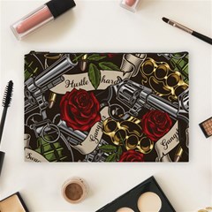 Seamless Vector Pattern Cosmetic Bag (Large) from ArtsNow.com Front