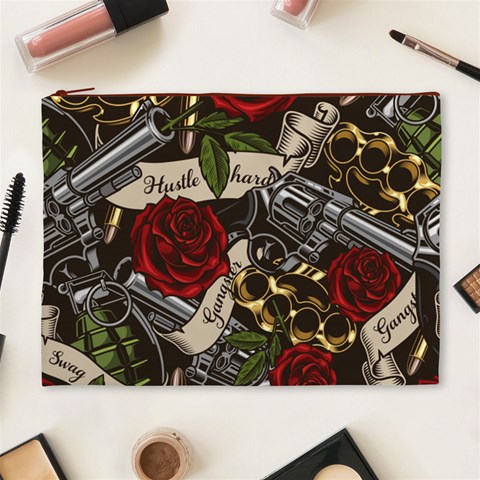 Seamless Vector Pattern Cosmetic Bag (XL) from ArtsNow.com Front