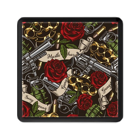Seamless Vector Pattern Memory Card Reader (Square) from ArtsNow.com Front