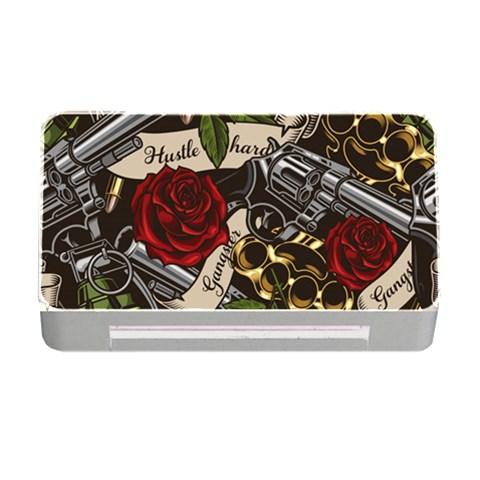 Seamless Vector Pattern Memory Card Reader with CF from ArtsNow.com Front