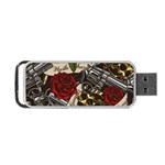Seamless Vector Pattern Portable USB Flash (Two Sides)