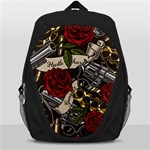 Seamless Vector Pattern Backpack Bag