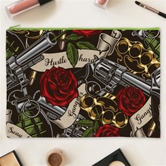 Seamless Vector Pattern Cosmetic Bag (XXXL) from ArtsNow.com Front