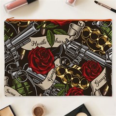 Seamless Vector Pattern Cosmetic Bag (XXXL) from ArtsNow.com Front