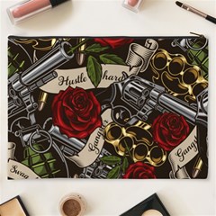 Seamless Vector Pattern Cosmetic Bag (XXXL) from ArtsNow.com Back