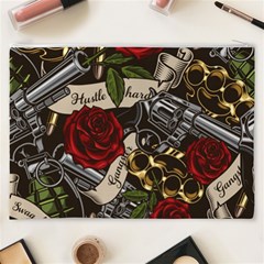 Seamless Vector Pattern Cosmetic Bag (XXXL) from ArtsNow.com Back