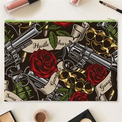Seamless Vector Pattern Cosmetic Bag (XXXL) from ArtsNow.com Back