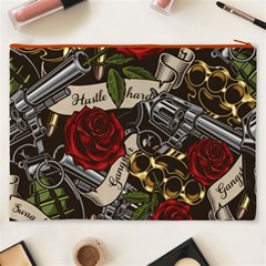 Seamless Vector Pattern Cosmetic Bag (XXXL) from ArtsNow.com Back