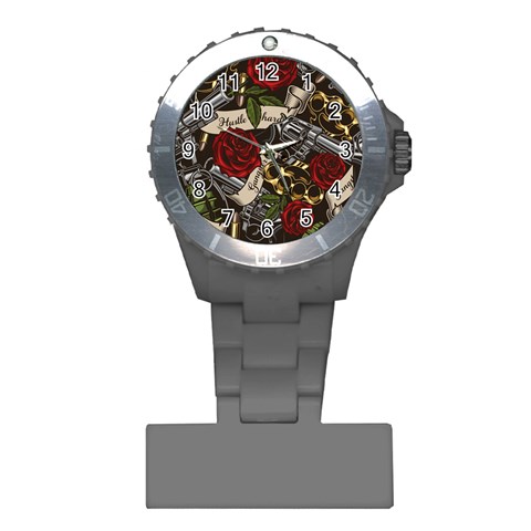 Seamless Vector Pattern Plastic Nurses Watch from ArtsNow.com Front