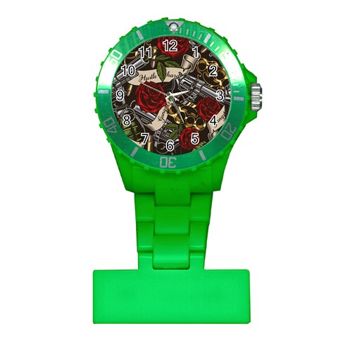 Seamless Vector Pattern Plastic Nurses Watch from ArtsNow.com Front
